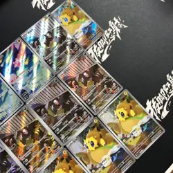 pokemon Chinese exclusive AR Illustration Holo Houndour and Joltik lot*13 cards - Image 2