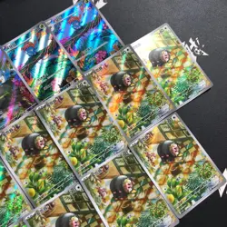 pokemon Chinese exclusive AR Illustration Holo Lechonk Gloom lot*13 cards - Image 2