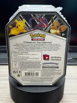 Pokemon Trading Card Game (TCG): Pikachu V Powers Tin - FACTORY SEALED NEW 820650807794 - Image 4