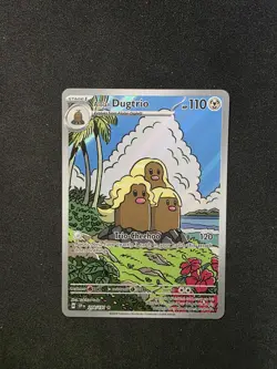 ALOLAN DUGTRIO - 208/191 - SURGING SPARKS - ILLUSTRATIONS RARE - POKEMON CARD - Image 1
