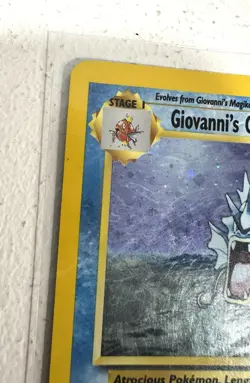 Pokemon Card - Giovanni's Gyarados Gym Challenge 5/132 Holo Rare - Image 5