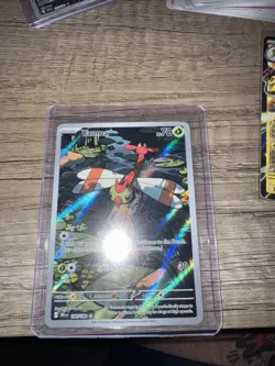 Yanma Pokemon TCG Destined Rivals Full Art Illustration Rare Card 183/182 - Image 1