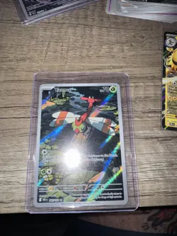 Yanma Pokemon TCG Destined Rivals Full Art Illustration Rare Card 183/182 - Image 2