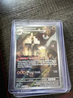 Garganacl 202/182 Sv04: Paradox Rift Holo IR NM Pokemon Card Tcg Pack Fresh - Image 1