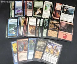 14.10 lbs. Lot Of Magic: The Gathering Cards. Medium Box, Unsorted - Image 2