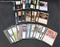 14.10 lbs. Lot Of Magic: The Gathering Cards. Medium Box, Unsorted - Image 3