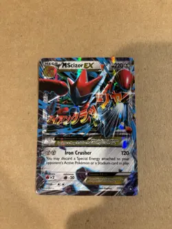 Mega Scizor EX 77/122 Pokemon Card TCG XY Breakpoint Ultra Rare NM - Image 1