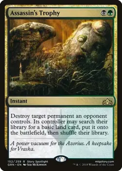 Assassin's Trophy [Guilds of Ravnica] RARE MtG TCG Card # 152 - Image 1