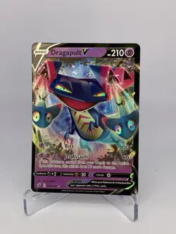 Dragapult V 092/192 Rebel Clash - Ultra Rare Full Art Holo Pokemon Card - NM - Image 1