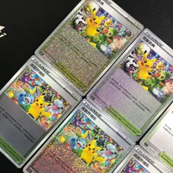 6 Promo Card Set Pokemon Chinese Pikachu Player's Celebration Ceremony #1 - Image 3