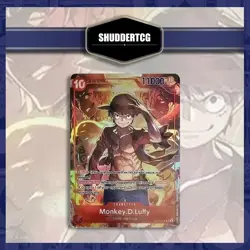 Monkey.D.Luffy (Treasure Booster Set) ST10-006 Promo Cards Foil (AA) [SEALED] - Image 1