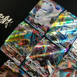 pokemon Chinese RRR Holo Vaporeon VMAX Gyarados and more lot*8 cards - Image 3