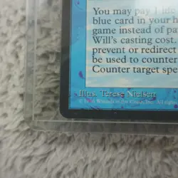 Magic the Gathering MTG Force of Will Card 1996 Alliances NM - Image 4