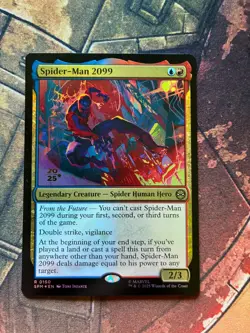 Spider-Man 2099 Foil Prerelease Marvel's Spider-Man (SPM) MTG - Image 1