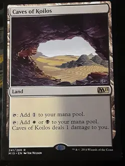 Caves of Koilos x1 , M15 , NM , MTG , FREE SHIPPING - Image 1