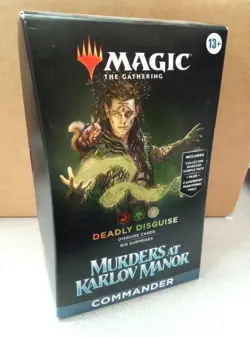 * Magic Murders At Karlov Manor Commander Deck Deadly Disguise - Image 1