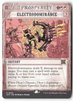 Electrodominance - Outlaws of Thunder Junction: Breaking News (23) - MTG - Image 1