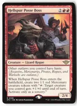 Hellspur Posse Boss - Outlaws of Thunder Junction (128) - MTG - Image 1