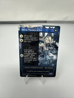 MTG Jill, Shiva's Dominant // Shiva, Warden of Ice - Borderless, NM-Mint, Englis - Image 2