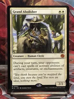 Grand Abolisher (Non-foil) Outlaws of Thunder Junction: the Big Score 0002 M MTG - Image 1