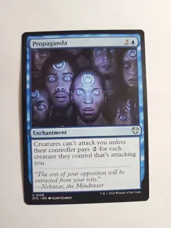 Propaganda x1 MTG ENGLISH Rare -- Check My Store! - Image 1