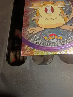 2000 Pokemon Topps Chrome TV RATTICATE #20 Base BC - Image 2