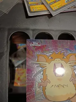 2000 Pokemon Topps Chrome TV RATTICATE #20 Base BC - Image 3