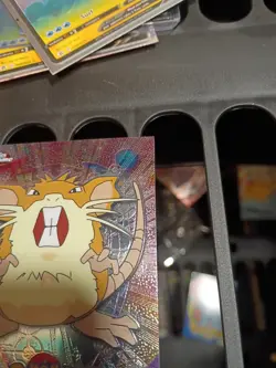 2000 Pokemon Topps Chrome TV RATTICATE #20 Base BC - Image 4
