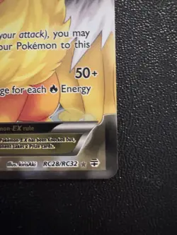 Flareon EX RC28/RC32 Generations Radiant Collection Pokemon TCG Ultra Rare LP - Image 5
