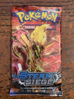 1 Pokemon: XY Steam Siege Booster Pack - Image 1