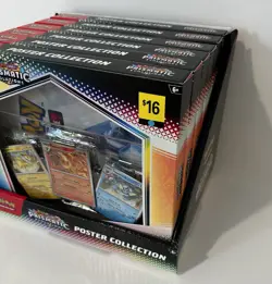 NEW! Pokemon TCG Prismatic Evolutions Poster Collection Sealed Display Case of 6 - Image 2