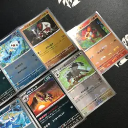 pokemon Japanese master ball holo Zorua Samurott lot*7 cards - Image 2
