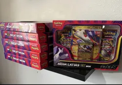 Pokemon Mega Latias Ex Box (Lot Of 6) Mega Evolution FACTORY SEALED NEW - Image 1