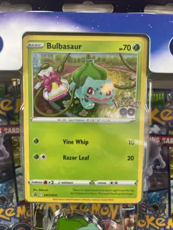 TCG Pokemon GO Bulbasaur Pin Collection Box - Image 3