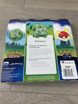 TCG Pokemon GO Bulbasaur Pin Collection Box - Image 4