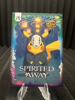 Spirited Away (Pikachu) #150 - Wave Holo - Electric Pikachu Cosplay - Pokemon - Image 1