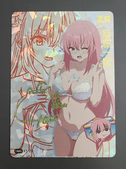 Hitori Gotoh Bocchi The Rock - Goddess Story K1-ZR Anime Girl Waifu Doujin Card - Image 1