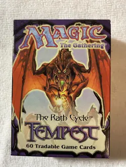 Magic: The Gathering Tempest The Rath Cycle 60 Card Booster Deck Untouched - Image 1