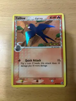 Pokemon Card Taillow (Delta Species) 66/101 Dragon Frontiers Reverse Holo - Image 1
