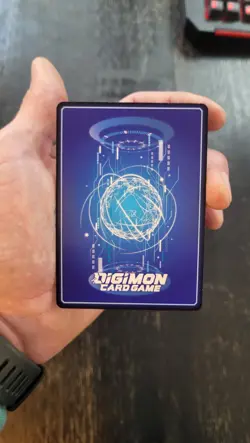 Digimon Card - Double Diamond Secret Rare Alphamon Alternate Alt Art BT6-111 TCG - Image 2