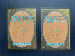 MTG 2X CHINESE ONSLAUGHT FALSE CURE PLAYED MAGIC THE GATHERING CARD BLACK RARE - Image 4