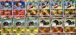 set of 12 authentic Pokemon Card Japanese Radiant Heatran Eternatus Charjabug - Image 1