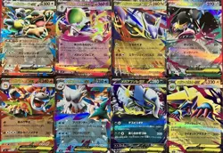 set of 8 authentic Pokemon Card Japanese Mega Kangaskhan EX Mega Gardevoir - Image 1