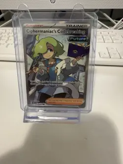 Pokemon Ciphermaniac's Codebreaking 198/162 SV05: Temporal Forces Holo Card NM - Image 1