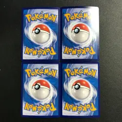 pokemon Chinese exclusive captain pikachu poke ball and master holo 4 cards - Image 2
