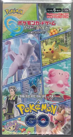 Pokemon Card Sword and Shield Booster Pokemon GO Sealed Box S10b Japanese - Image 1