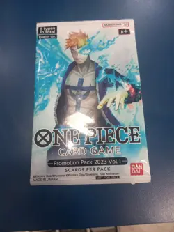 1x One Piece Card Game Promotion Pack 2023 Vol. 1 SEALED English - Image 1