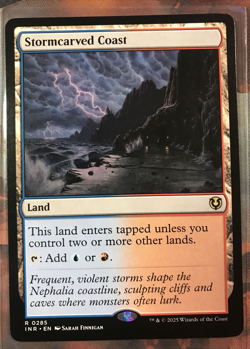 MTG Stormcarved Coast Innistrad Remastered INR 0285 Rare NM - Image 1