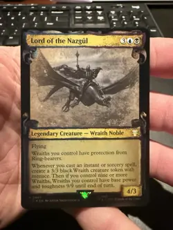 Lord of the Nazgul (Showcase Scrolls Foil) Lord of the Rings 647 NM - Image 1