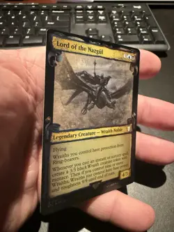 Lord of the Nazgul (Showcase Scrolls Foil) Lord of the Rings 647 NM - Image 2